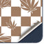 Marijuana Brown Checkered Galaxy A35 5G Skin